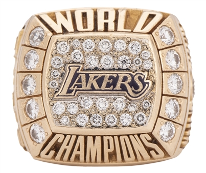 2000 Glen Rice Los Angeles Lakers NBA Championship Player Ring (Rice LOA)